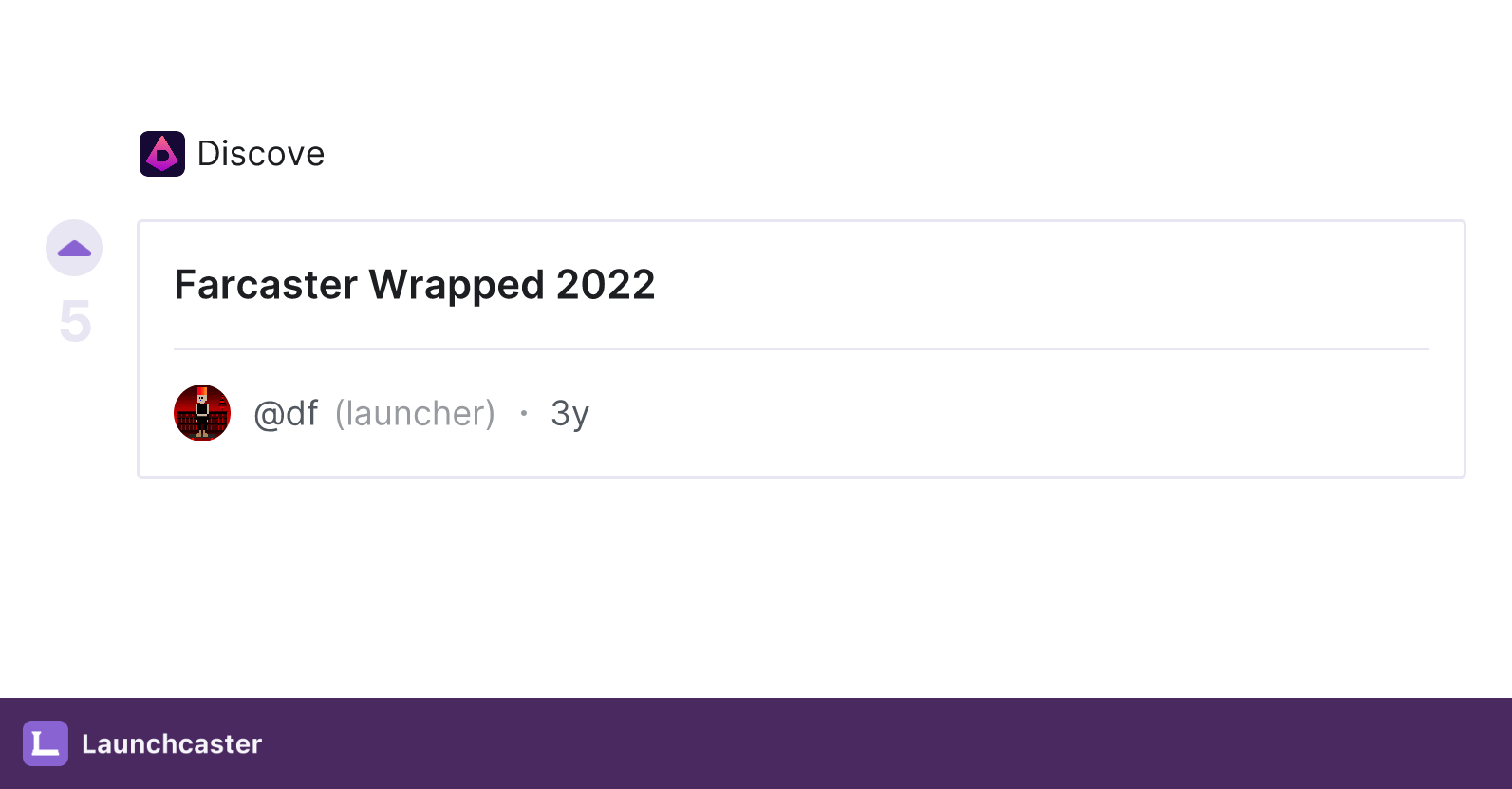 Launchcaster Weekly Newsletter: Dec 30, 2022
